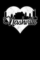 Nashville: 6x9 college lined notebook to write in with skyline of Nashville, Tennessee