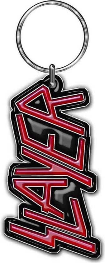 Slayer Keychain Logo Rouge / Noir