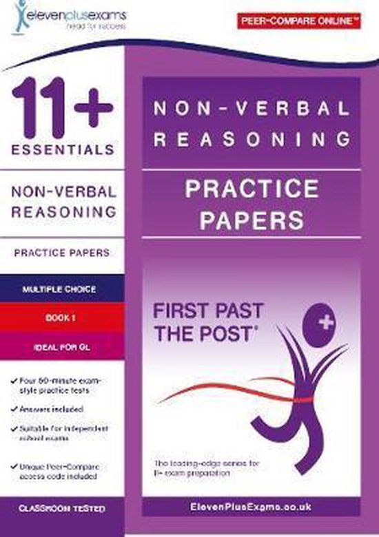 11+ Essentials Non-Verbal Reasoning Practice Papers Book 1 - cover