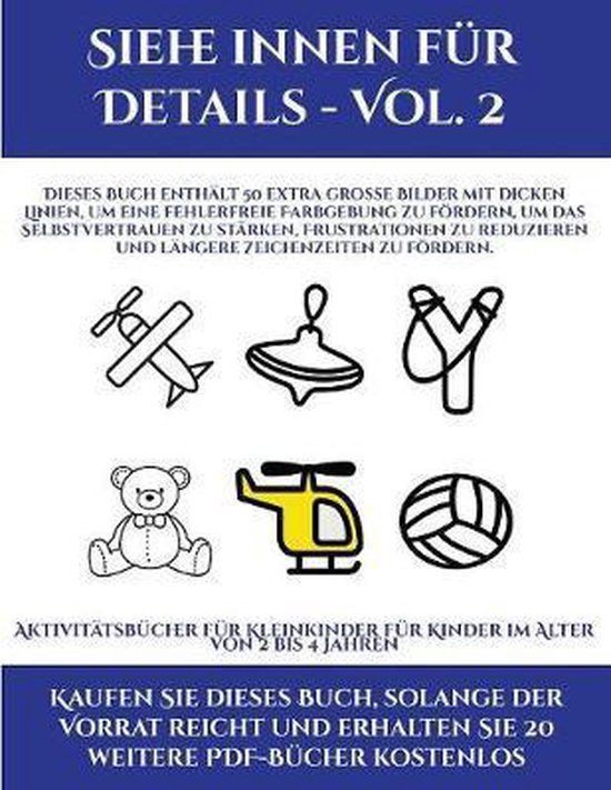 Aktivitatsbucher Fur Kleinkinder Fur Kinder Im Alter Von 2 B ... - cover