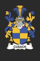 Cusack: Cusack Coat of Arms and Family Crest Notebook Journal (6 x 9 - 100 pages)