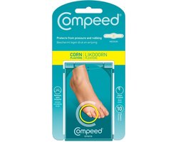Compeed Medium Likdoornpleisters - Likdoornpleisters bieden directe pijnverlichting, snellere genezing - 10 stuks