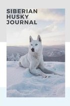 Siberian Husky Journal: 120 Page Lined and Numbered Notebook for the Siberian Husky Owner - 6x9 inches with Dog Quotes