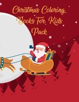 Christmas Coloring Books For Kids Pack