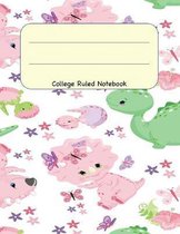 College Ruled Notebook: 8.5 x 11 Journal 100 Pages