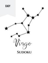 Virgo Sudoku: 100 Easy Puzzles In Large Print Zodiac Themed