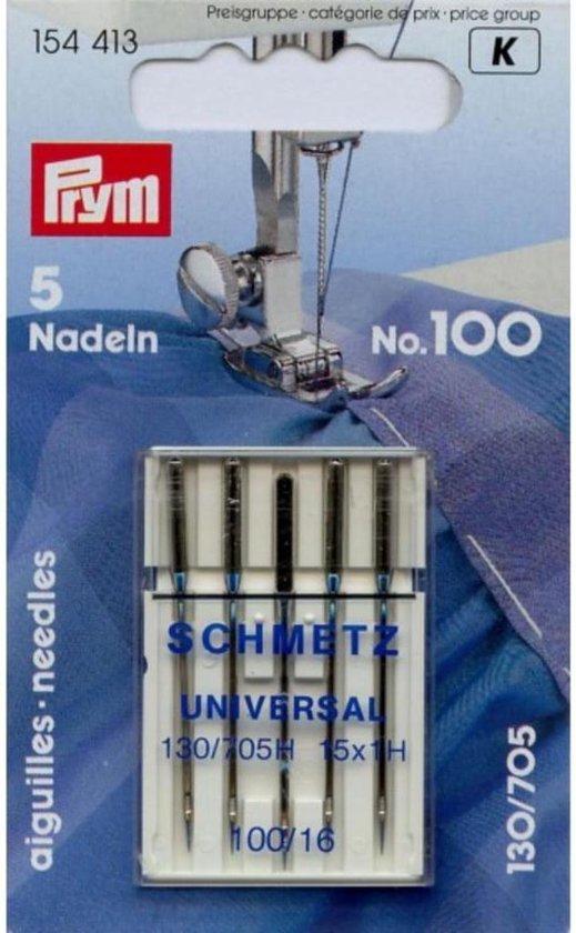 Schmetz Universeel naalden 60/8 130/705 H (5 st
