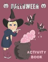 Halloween Activity Book: Coloring, Mazes, Sudoku, Learn to Draw and more for kids 4-8 yr olds