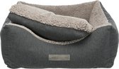 Bol.com Sun Garden Luxe Katten- of Hondenmand Lucky + Kussen 59x67x20cm Grijs aanbieding