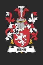 Henn: Henn Coat of Arms and Family Crest Notebook Journal (6 x 9 - 100 pages)