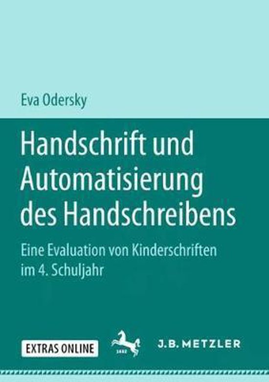 Handschrift und Automatisierung des Handschreibens - cover