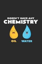 Chemistry oil water: 6x9 Chemistry - grid - squared paper - notebook - notes