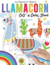 Magical Llamacorn Cut 'n Color Book