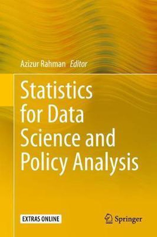 Statistics for Data Science and Policy Analysis - cover