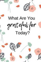 What Are You Grateful for Today?: Gratitude Journal