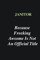 Janitor Because Freeking Awsome is Not An Official Title: Writing careers journals and notebook. A way towards enhancement