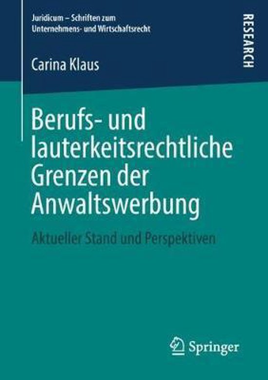 Juridicum - Schriften zum Unternehmens- und Wirtschaftsrecht ... - cover