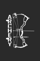 Archery: 6x9 Archery - grid - squared paper - notebook - notes