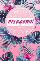 Beste Pflegerin Ever: A5 Punkteraster - Notebook - Notizbuch - Taschenbuch - Journal - Tagebuch - Ein lustiges Geschenk f�r Freunde oder die