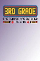 3rd Grade: The Player has entered the Game: Third Grade Purple Cover Notebook Composition Book