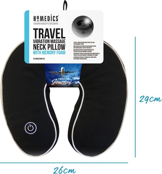 Coussin de voyage HOMEDICS soutien de nuque