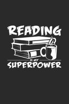 Reading superpower: 6x9 Reading - grid - squared paper - notebook - notes