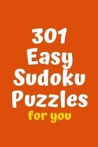 301 Easy Sudoku Puzzles for You