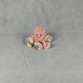 DW4Trading® Knuffel octopus roze 18cm