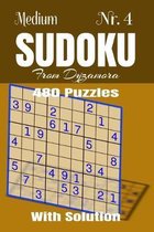 Medium Sudoku Nr.4: 480 puzzles with solution
