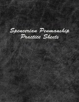 Spencerian Penmanship Practice Sheets: Perfect Cursive Hand Lettering Style Exercise Worksheets for Beginner and Advanced