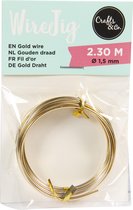 Crafts&Co Wire Jig Draad - Goud
