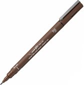 Uni-ball Uni Pin Brush Pen Sepia