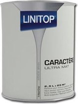 Linitop Caractère Ultra Mat muren & plafonds - Urban Gray 2.5L - Binnen