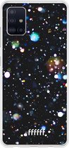 Samsung Galaxy A51 Hoesje Transparant TPU Case - Galactic Bokeh #ffffff