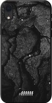 iPhone Xr Hoesje TPU Case - Dark Rock Formation #ffffff