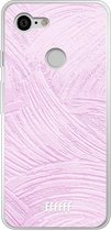 Google Pixel 3 Hoesje Transparant TPU Case - Pink Slink #ffffff