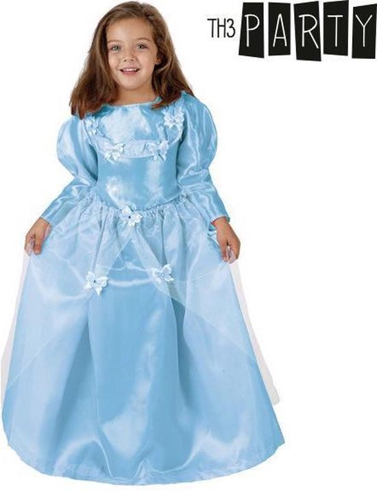 Verkleedkleding voor kinderen - Prinses Jr. Blauw