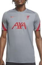 Nike Sportshirt - Maat S  - Mannen - grijs,rood