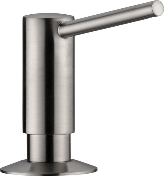 Zeepdispenser inbouw 250 ml- Brushed Nickel