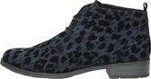 Marco Tozzi Veterboots blauw - Maat 41