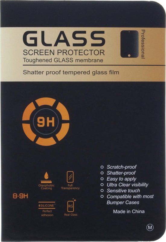 Screenprotector Geschikt voor Lenovo Tab M10 - Gehard Glas Pro Screenprotector tablet