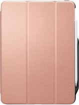 Spigen Smart Fold kunstleer hoes voor iPad Pro 11 (2018) - roségoud