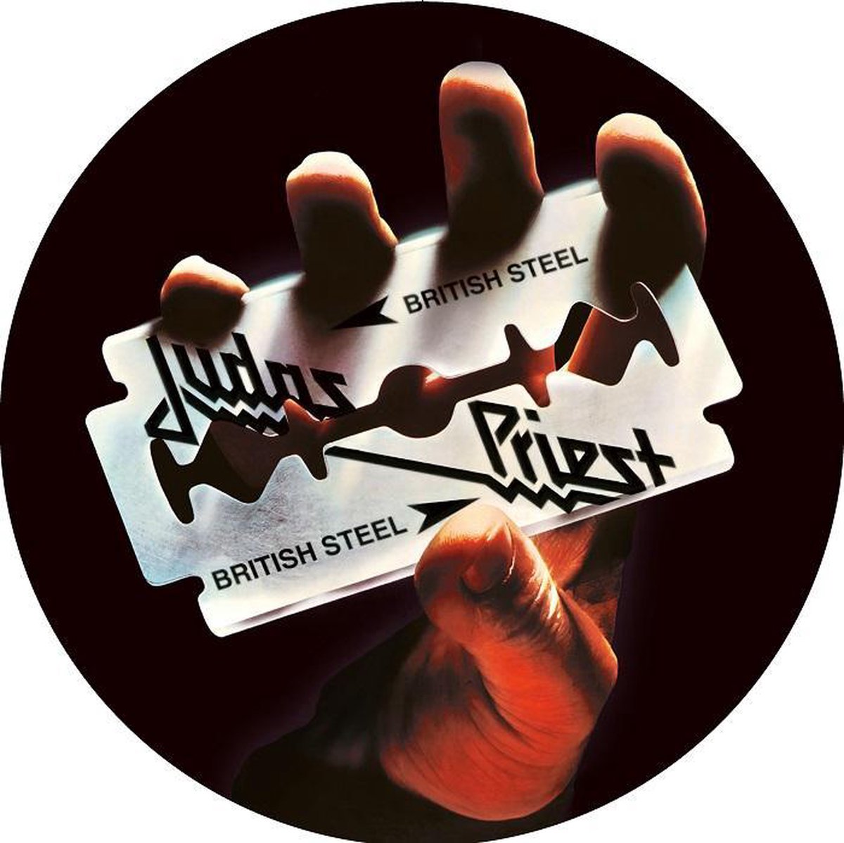 British Steel - 40th Anniversary (Marbled Vinyl) (Uv Image Sides B&D)