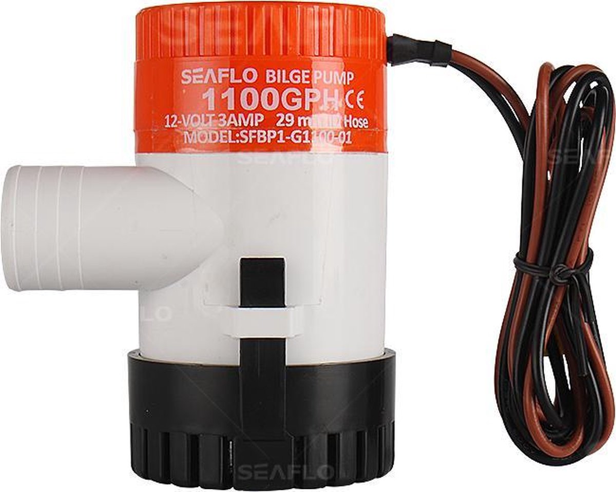 Seaflo - bilgepomp - 12volt - 1100GPH - 4180 liter