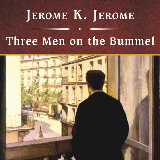 Three Men on the Bummel, with eBook - cover