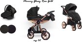 Baby Active Glossy Kinderwagen Inclusief autostoel gold
