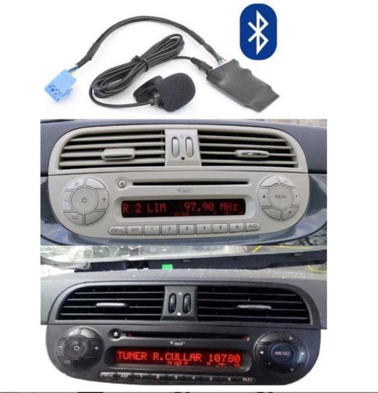 Fiat - 500 - Bluetooth - Audio - Streaming - AD2P - Adaptateur - Blue And  Me - 500C -... | bol