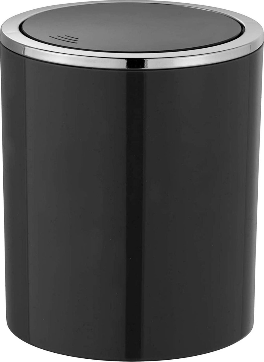 Wenko Afvalbak Inca 2 Liter Abs Zwart
