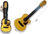 Speelgoed gitaar met tas - 6 snaren - Music Guitar - 68 cm - Speelgoedinstrument