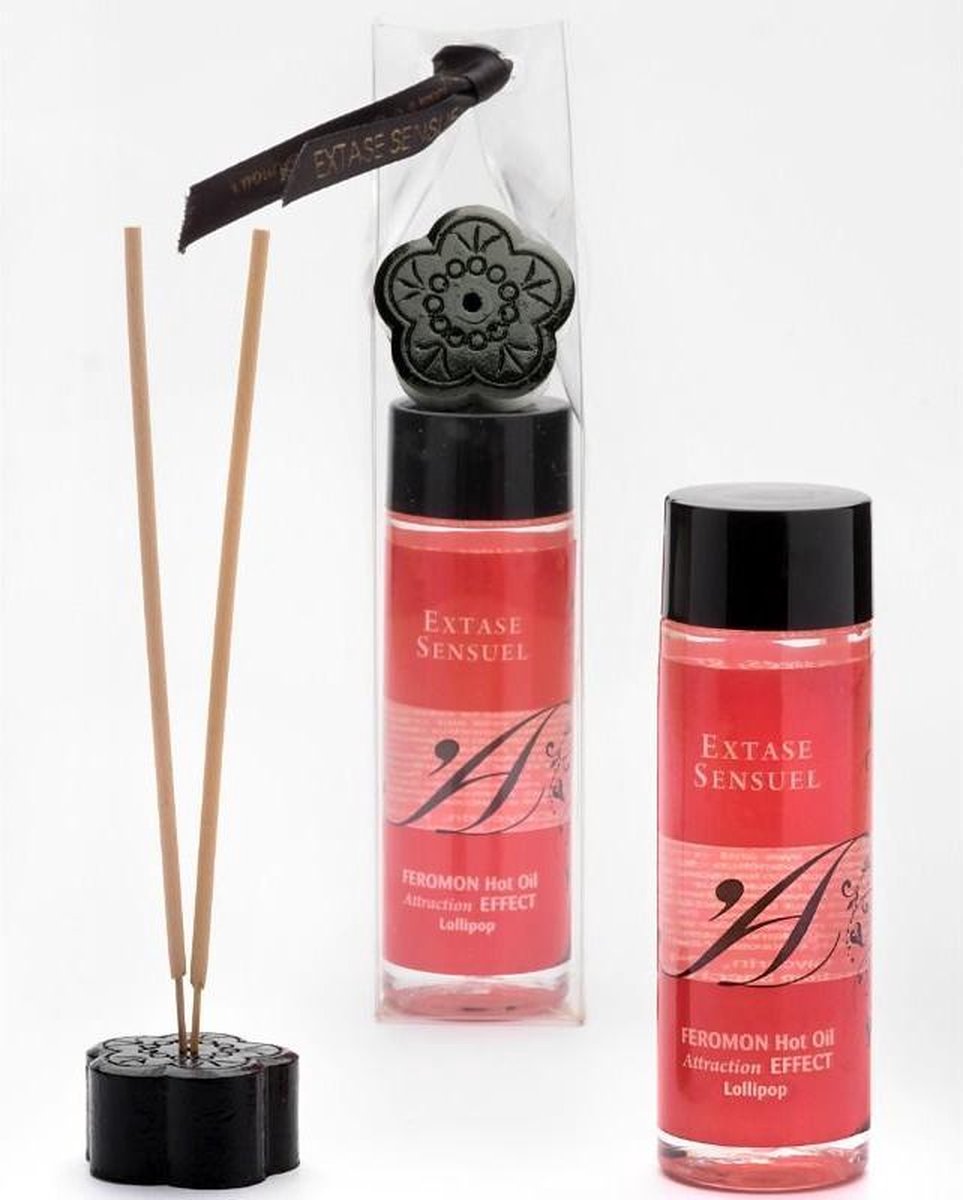 EXTASE SENSUAL | Extase Sensuel Feromon Hot Oil Attraction Effect Lollipop 100ml